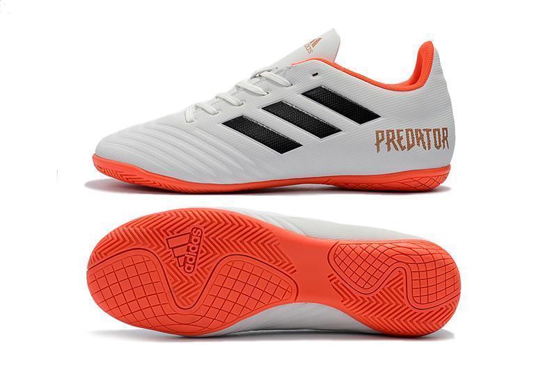 New Adidas Predator Tango 18.4 Soccer Cleats Shoes Gray Orange Black