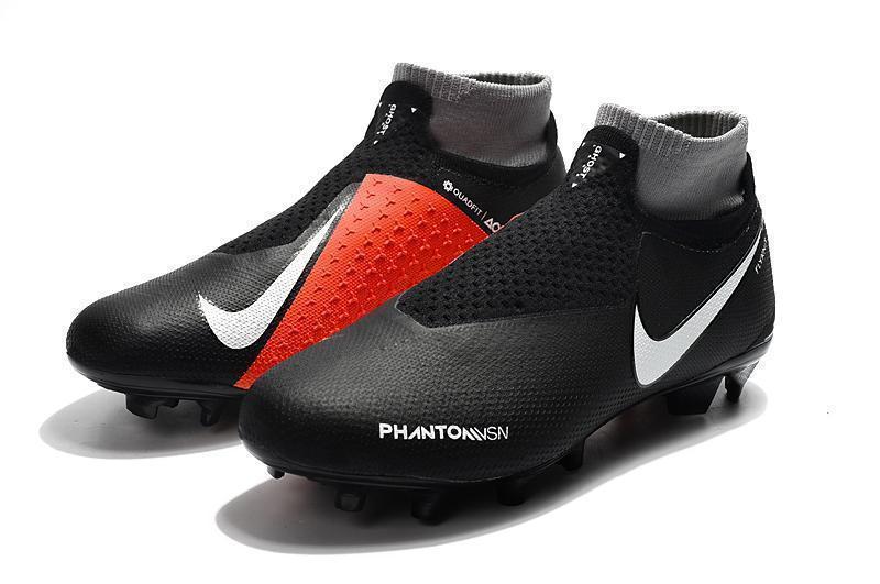 Nike Phantom Vision Elite DF FG Black Orange White