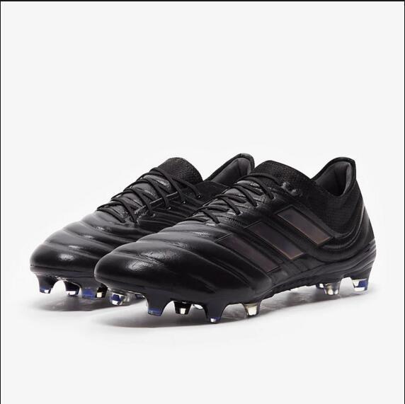 New Adidas Copa 19.1 FG Soccer Cleats Shoes All Black