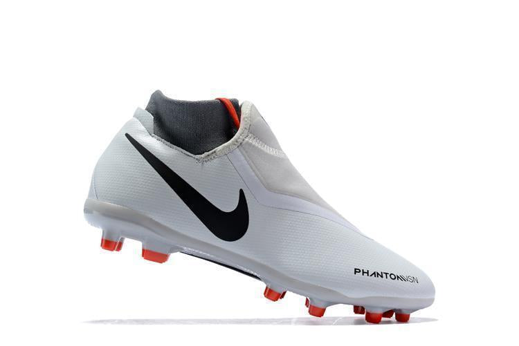 Nike Phantom Vision Elite DF FG Soccer Cleats White Orange Black