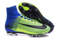 Nike Mercurial Superfly V FG Soccer Cleats Green Blue Black