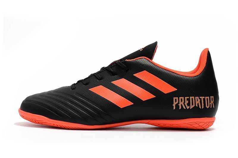 New Adidas Predator Tango 18.4 TF Soccer Cleats Shoes Black Orange