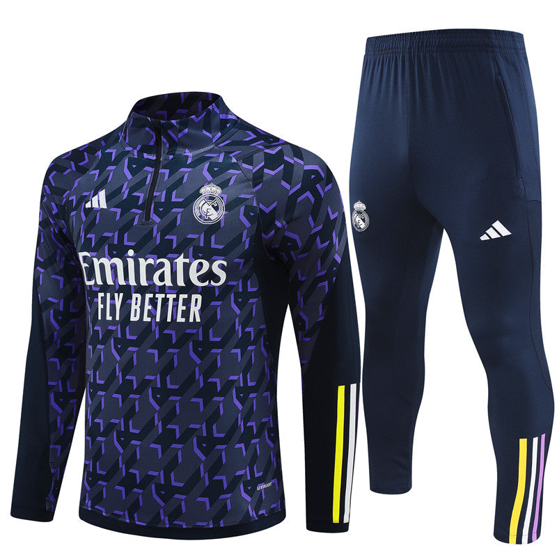 23/24 Real Madrid Royal Blue Set [Camouflage]