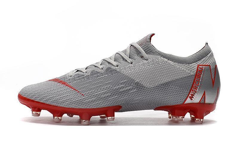 NIKE Mercurial Superfly VI 360 Elite AG High Low Silver Red