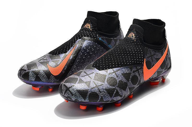 Nike Phantom Vision Elite DF FG Black Orange