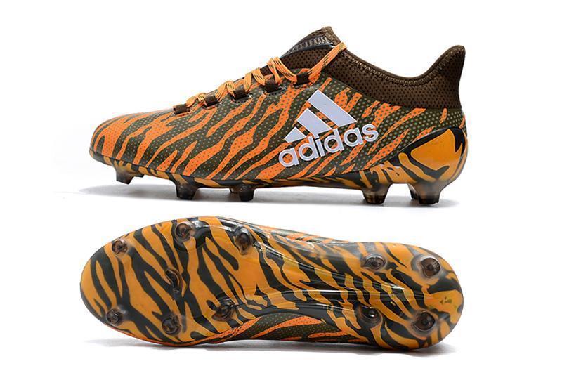 New Adidas X series FG TPU Soccer Cleats Shoes Orange White