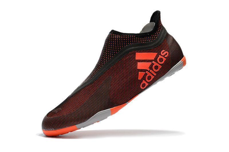 New Adidas Tango IC Flat Soccer Cleats Shoes Red Orange Black