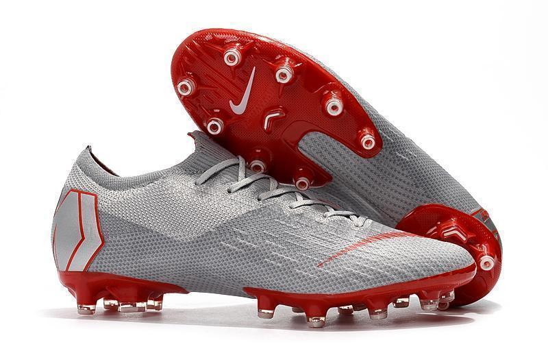 NIKE Mercurial Superfly VI 360 Elite AG High Low Silver Red