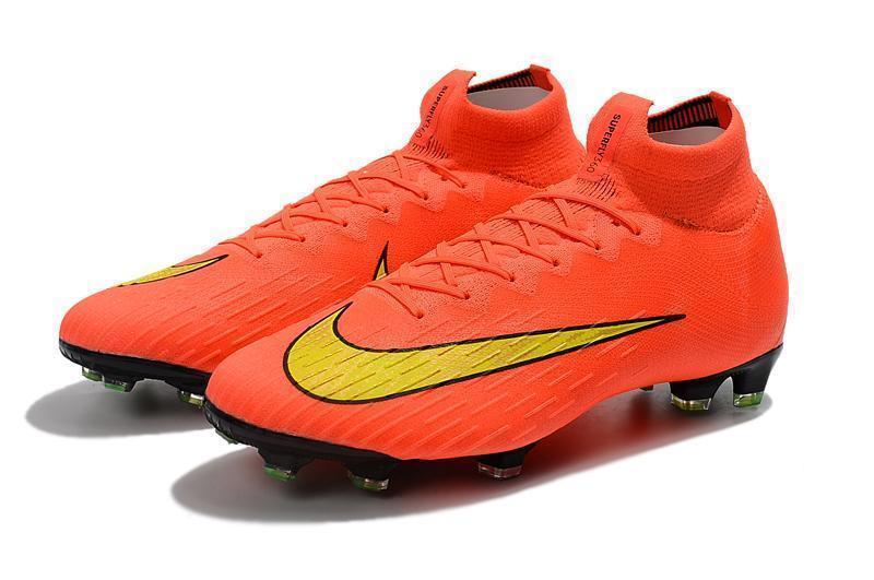 NIKE Mercurial Superfly VI 360 Elite FG Orange Yellow