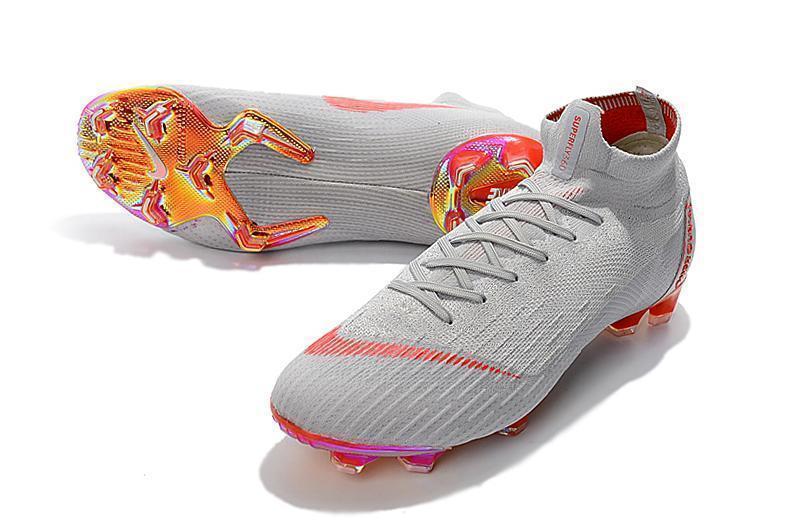 NIKE Mercurial Superfly VI 360 Elite FG Grey Pink