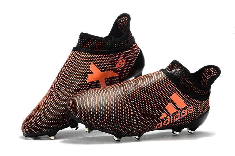 Adidas X 17+ Purechaos FG Soccer Cleats Orange Black