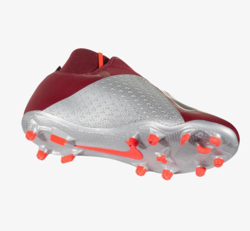 Nike Phantom Vision Elite DF FG Soccer Cleats Maroon Silver Black