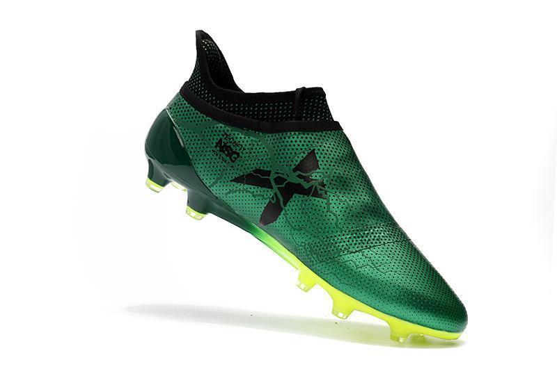 New Adidas X Series FG Thunderstorm Storm Soccer Cleats Shoes Green Yellow Black