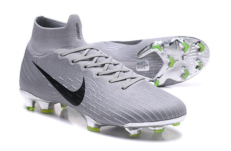 Nike Mercurial Superfly VI Elite FG Silver Black High Cut