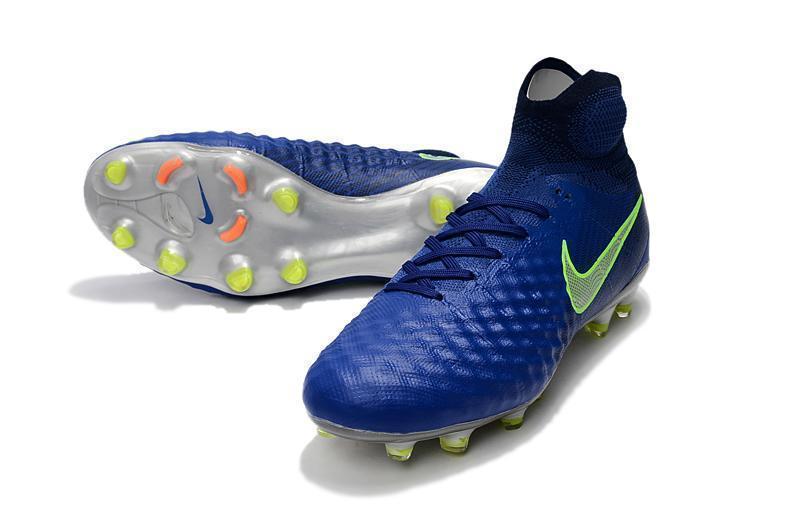 New Nike Magista Obra II FG Soccer Cleats Shoes Blue White