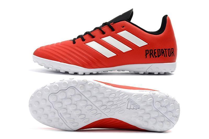 New Adidas Predator Accelerator TF Soccer Cleats Shoes Red White Black