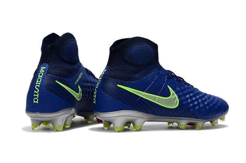 New Nike Magista Obra II FG Soccer Cleats Shoes Blue White