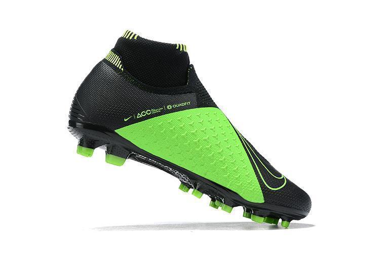 Nike Phantom Vision Elite DF FG Black Green Lining