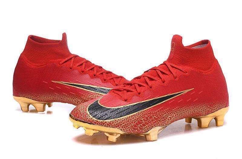 Nike Mercurial Superfly VI Elite FG Red Gold