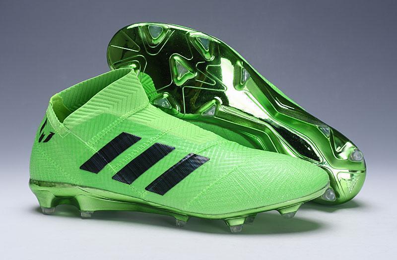 New Adidas Nemeziz 18 'Spectral Mode' Soccer Cleats Shoes Green Black