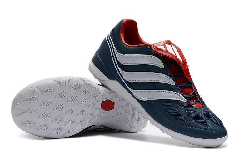 New Adidas Predator Precision TF Soccer Cleats Shoes IC Blue White Red