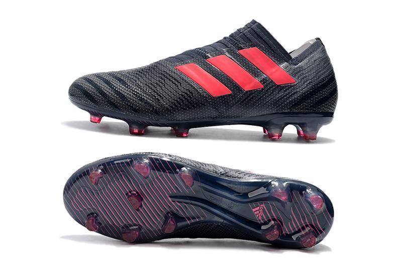 New Adidas Nemeziz Messi FG Soccer Cleats Shoes Black Red