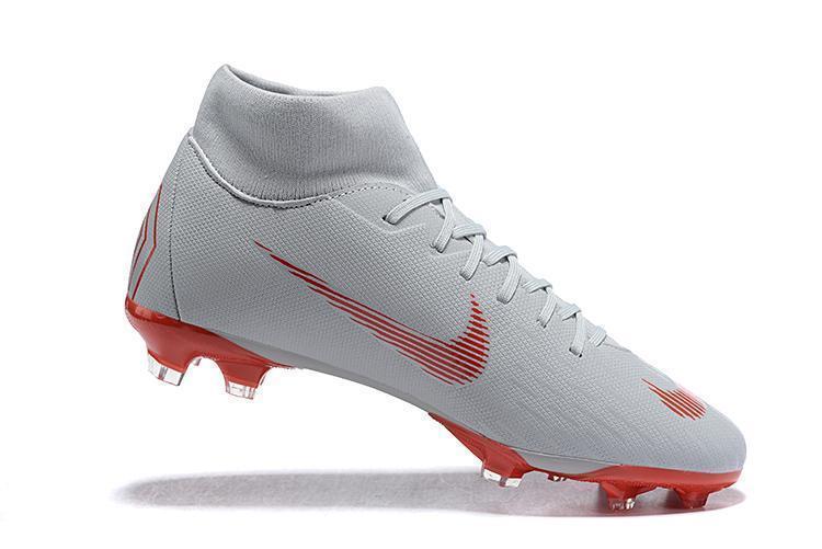 NIKE Mercurial Superfly VI 360 Elite FG Grey Red