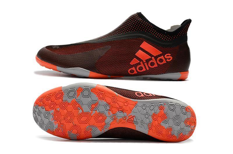 New Adidas Tango IC Flat Soccer Cleats Shoes Red Orange Black