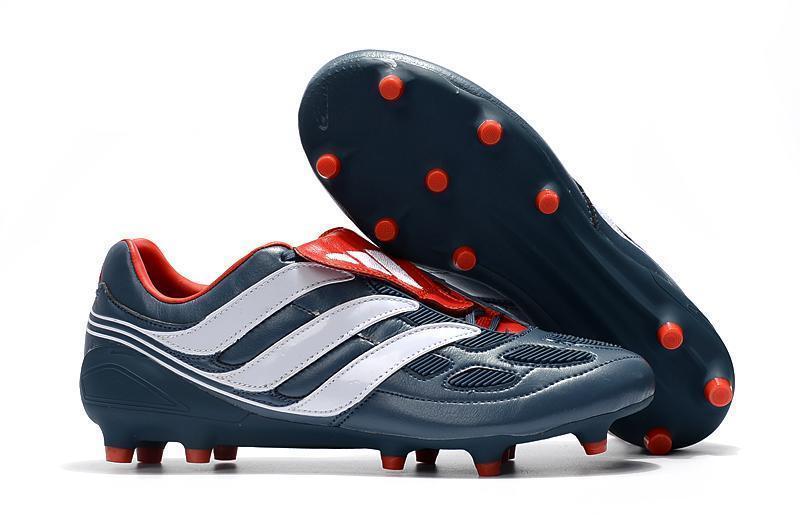 New Adidas Predator Precision FG Soccer Cleats Shoes Blue Red White