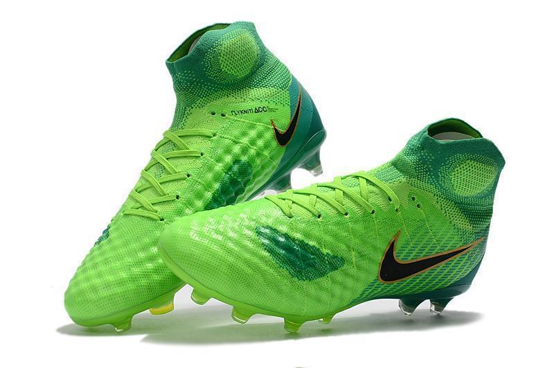 New Nike Magista Obra II FG Soccer Cleats Shoes Green Blue