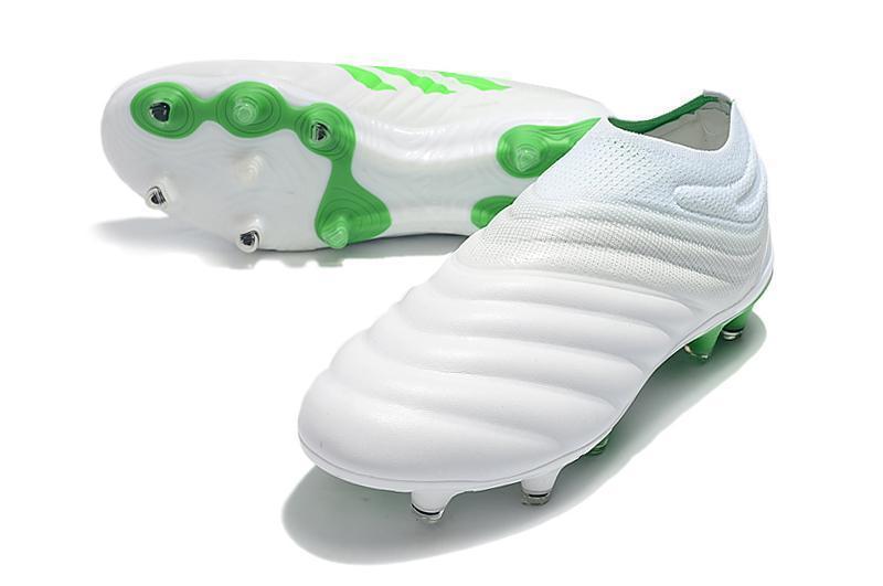 Adidas Copa 19+ FG Soccer Cleats Shoes White Green