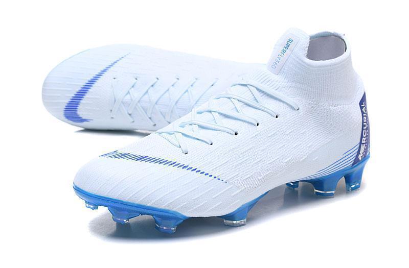 NIKE Mercurial Superfly VI 360 Elite FG Light Blue