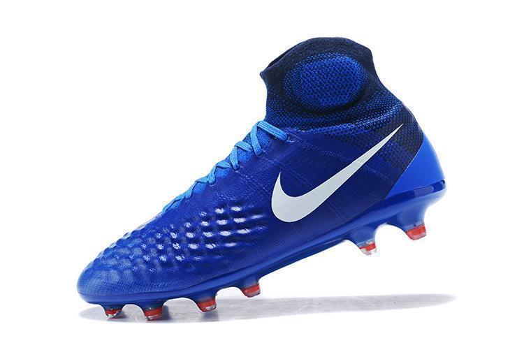 New Nike Magista obra II FG Soccer Cleats Shoes Royal Blue White