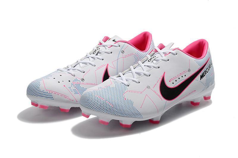 Nike Mercurial Vapor X Neymar FG Soccer Cleats White Pink Black