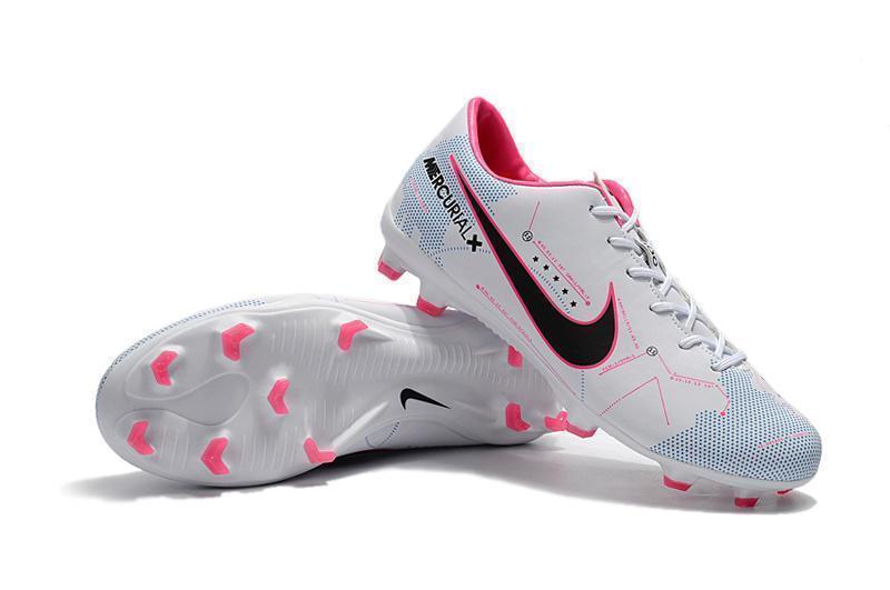 Nike Mercurial Vapor X Neymar FG Soccer Cleats White Pink Black