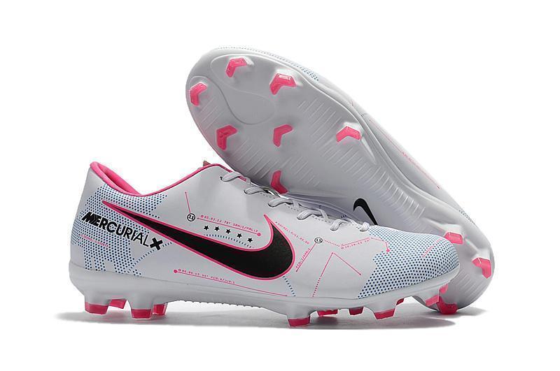 Nike Mercurial Vapor X Neymar FG Soccer Cleats White Pink Black