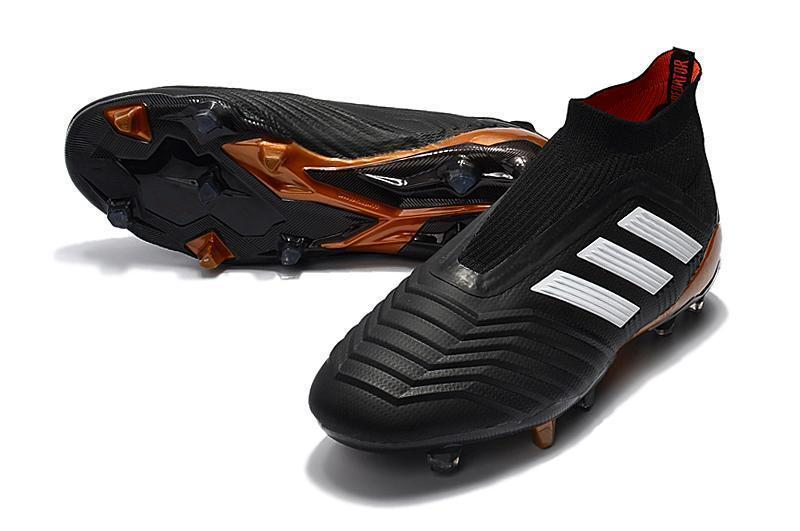 New Adidas Predator FG Soccer Cleats Shoes Black White Red