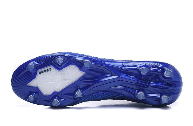 Adidas Predator 18+ FG Soccer Cleats Royal Blue White