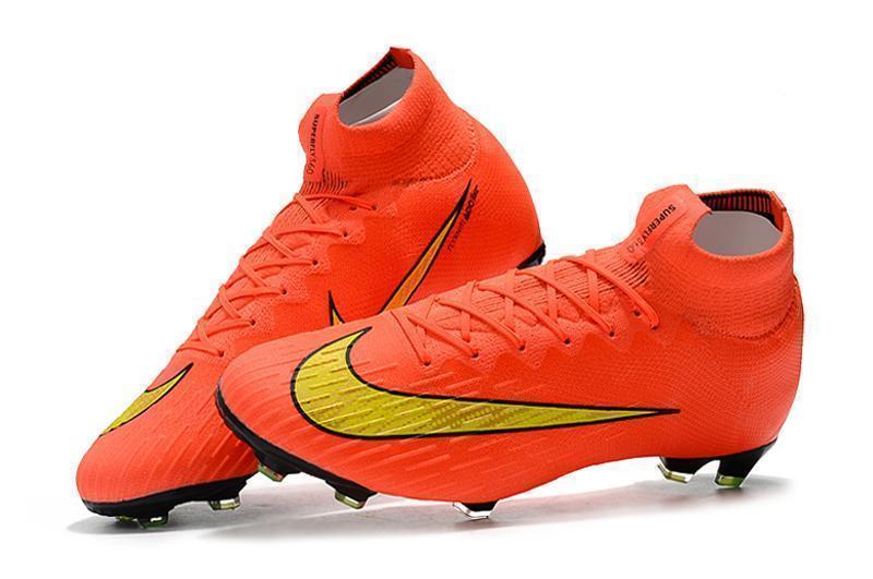 NIKE Mercurial Superfly VI 360 Elite FG Orange Yellow