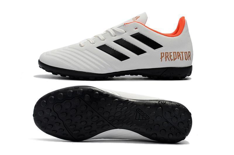 New Adidas Predator TF Soccer Cleats Shoes Gray Black Orange