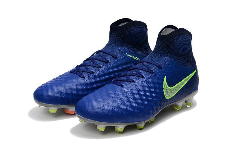 New Nike Magista Obra II FG Soccer Cleats Shoes Blue White