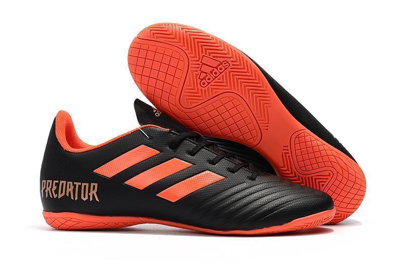 New Adidas Predator Tango 18.4 TF Soccer Cleats Shoes Black Orange