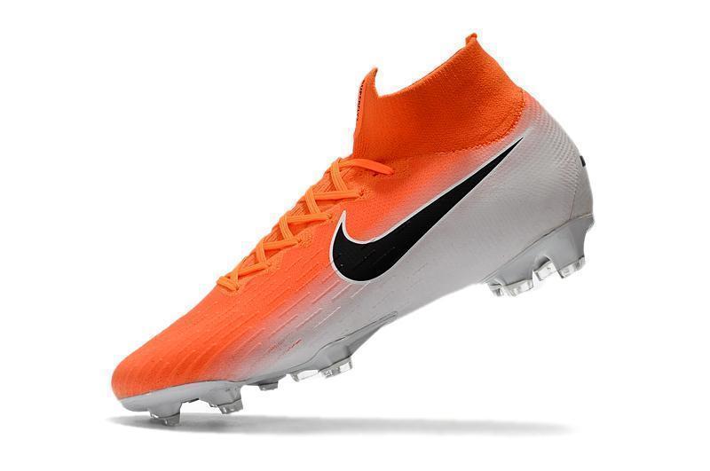 NIKE Mercurial Superfly VI 360 Elite FG Silver Orange