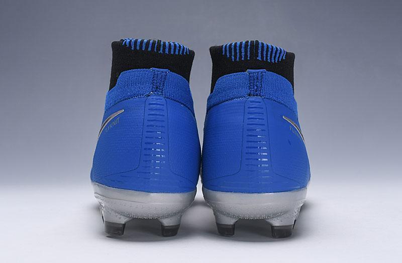 Nike Phantom Vision Elite DF FG Blue Silver Black