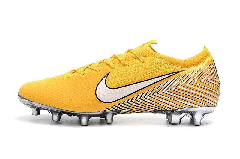 NIKE Mercurial Vapor XII Elite AG Yellow white