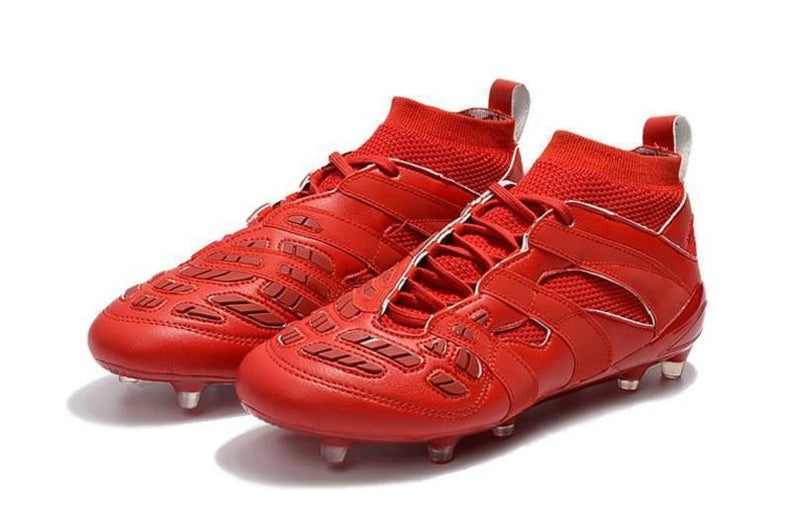 New Adidas Predator Accelerator FG David Beckham Capsule Collection Soccer Cleats Shoes Red