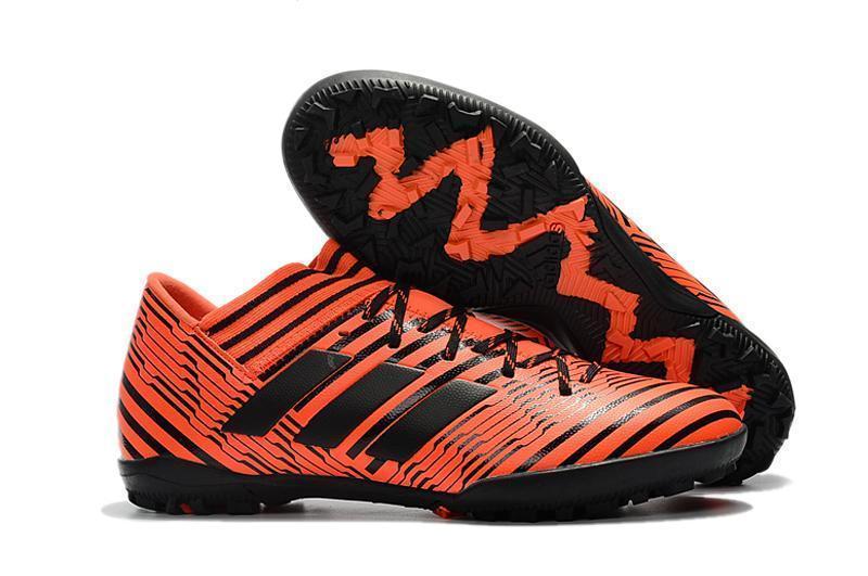 New Adidas Nemeziz Series TF Flame Soccer Cleats Shoes Orange Black