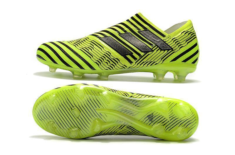 New Adidas Nemeziz FG Agility TPU Soccer Cleats Shoes Yellow Black