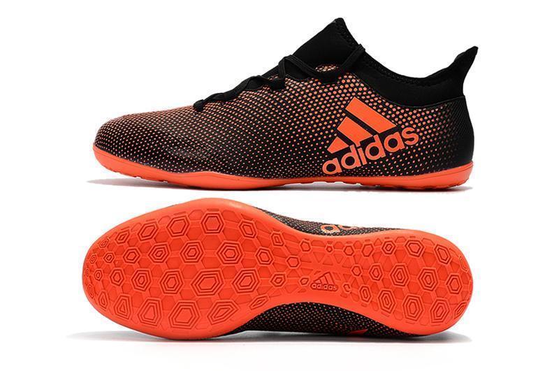 New Adidas X 17.1 TF Soccer Cleats Shoes Orange Black