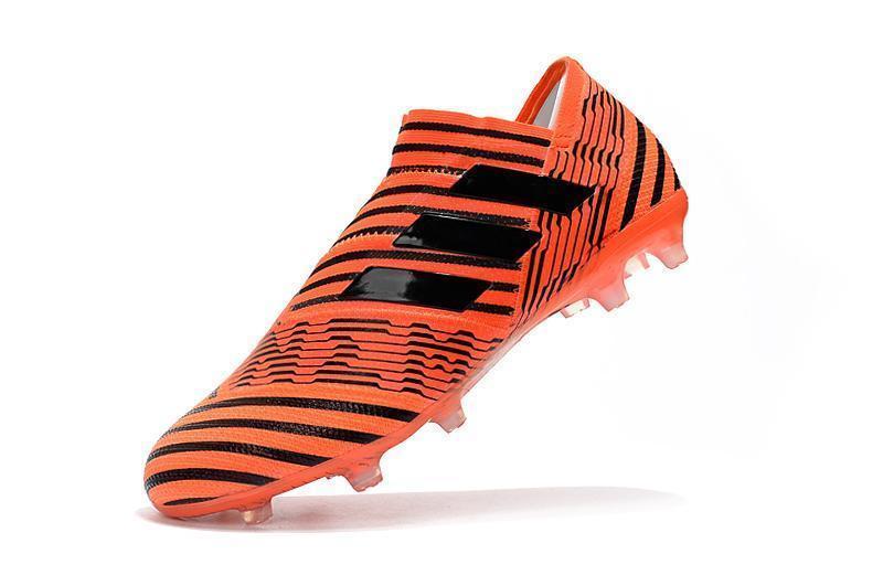 New Adidas Nemeziz FG Agility TPU Soccer Cleats Shoes Orange Black